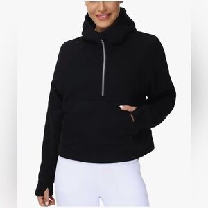 Black Women's Pullover Hoodie